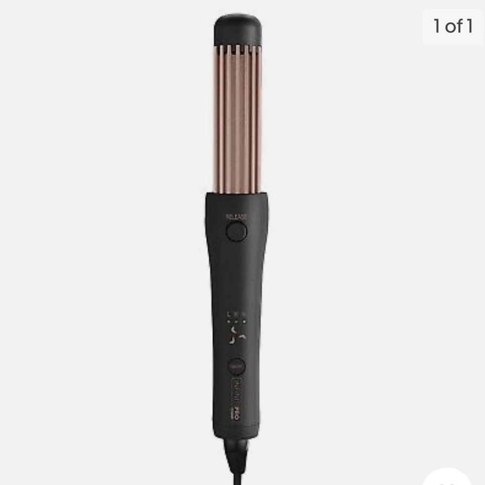 NIB Infinitipro by CONAIR Rose Good Cool Air Styler Curl and Set Hair Curler